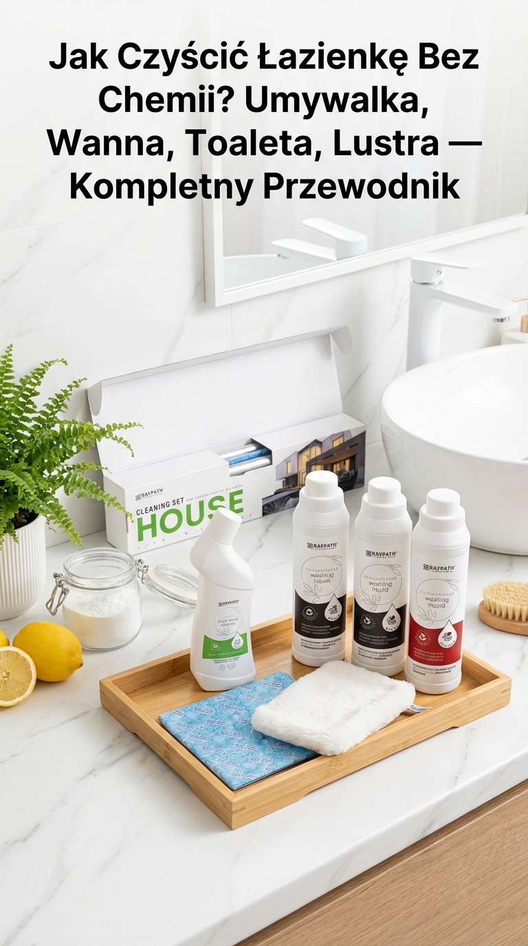 Jak Czyścić Łazienkę Bez Chemii? Umywalka, Wanna, Toaleta, Lustra — Kompletny Przewodnik